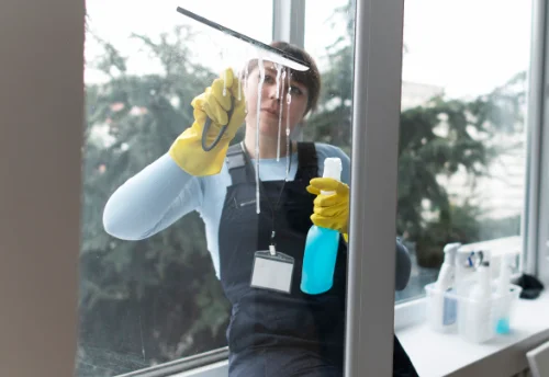 Nettoyage de vitres intérieures et extérieures à Saint-Bômer-les-Forges